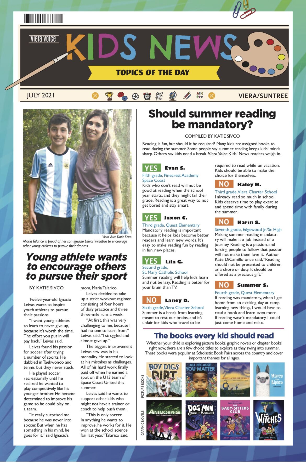 Kids News, July 2021